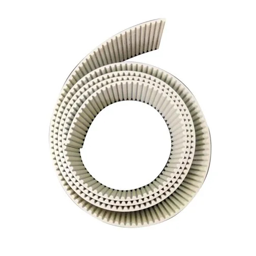Pu White Timing Belt - Hardness: Soft