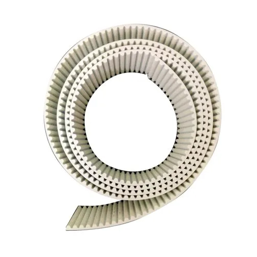 30Mm Pu White Timing Belt - Hardness: Soft