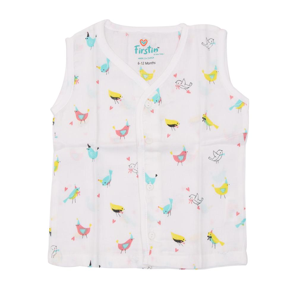 Organic Cotton Muslin Printed Jabla S/L