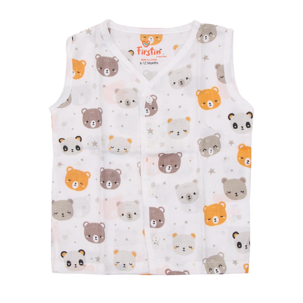 Organic Cotton Muslin Printed Jabla S/L