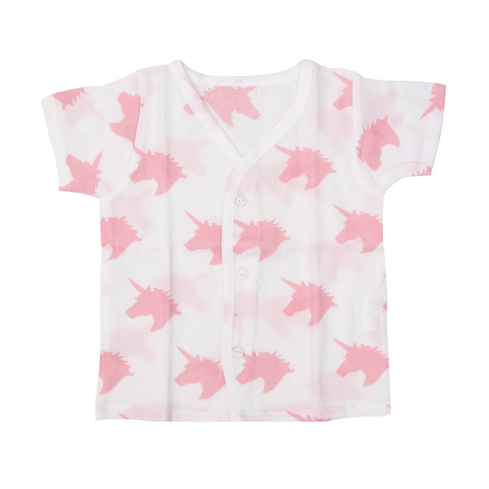 Organic Cotton Muslin Ptinted Printed Jabla H/S