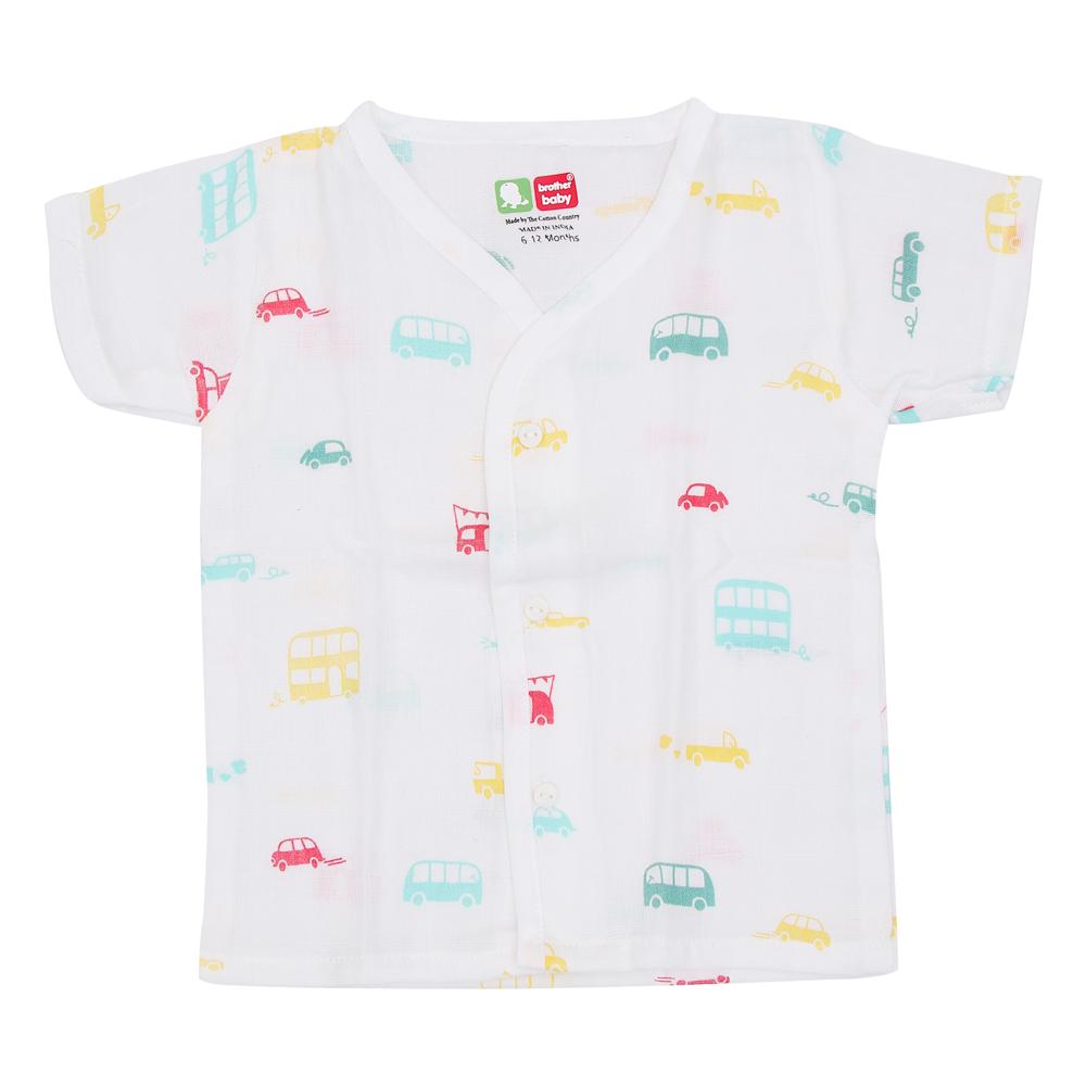 Organic Cotton Muslin Ptinted Printed Jabla H/S