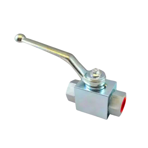 High Pressure Ball Valve - Color: Silver