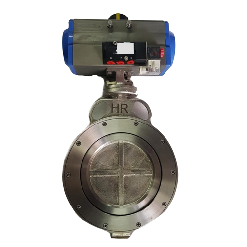 Pneumatic Butterfly Valve - Material: Stainless Steel