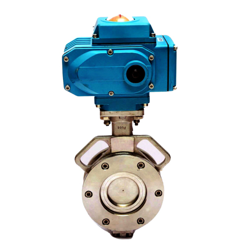 Motorized Butterfly Valve - Material: Cast Iron