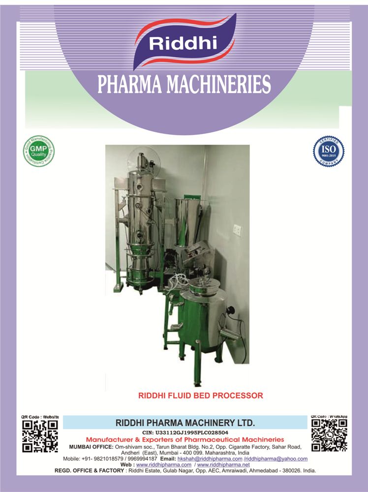 Fluid Bed Processor