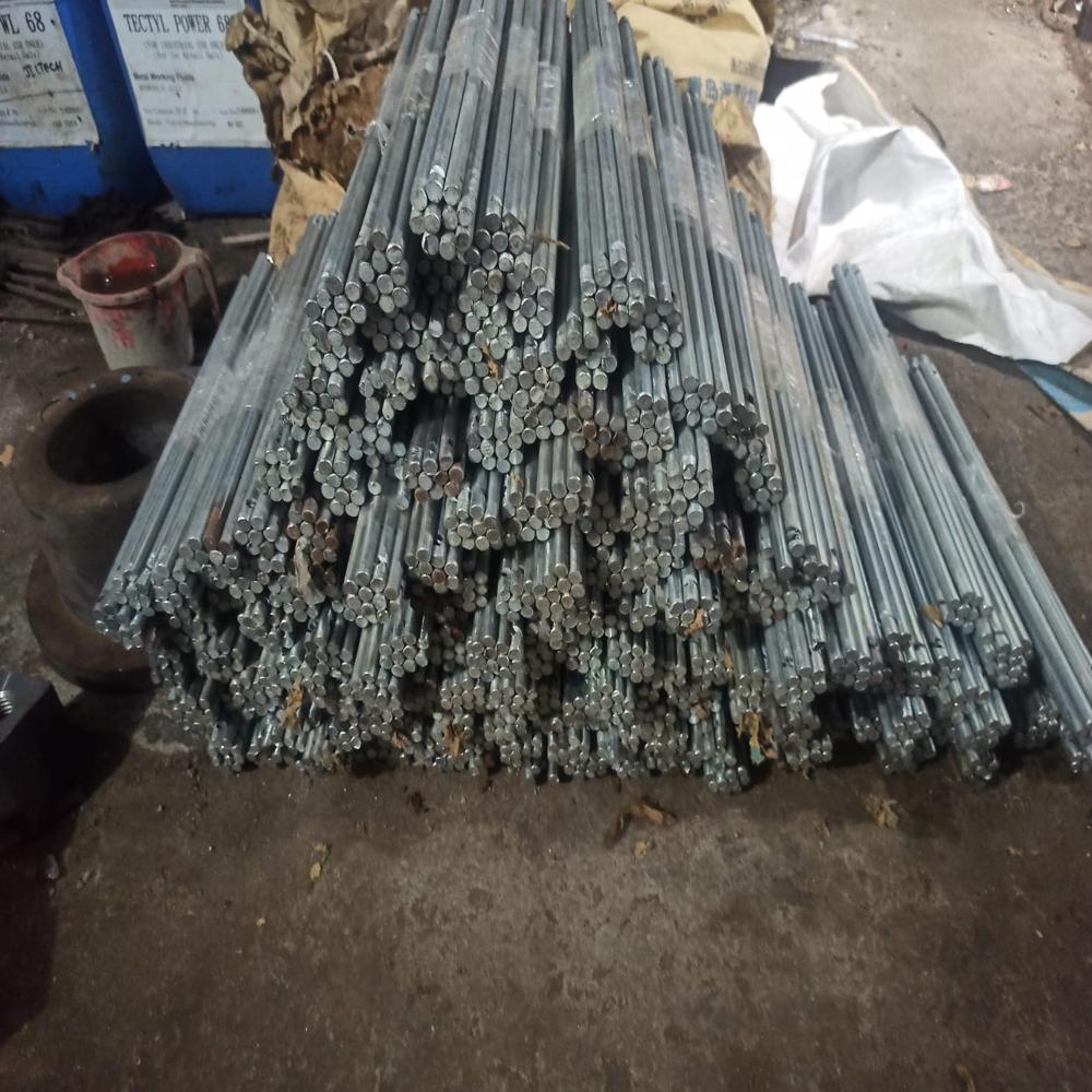 Peg Rod For Pqc, Size: 1000mm - Color: Silver
