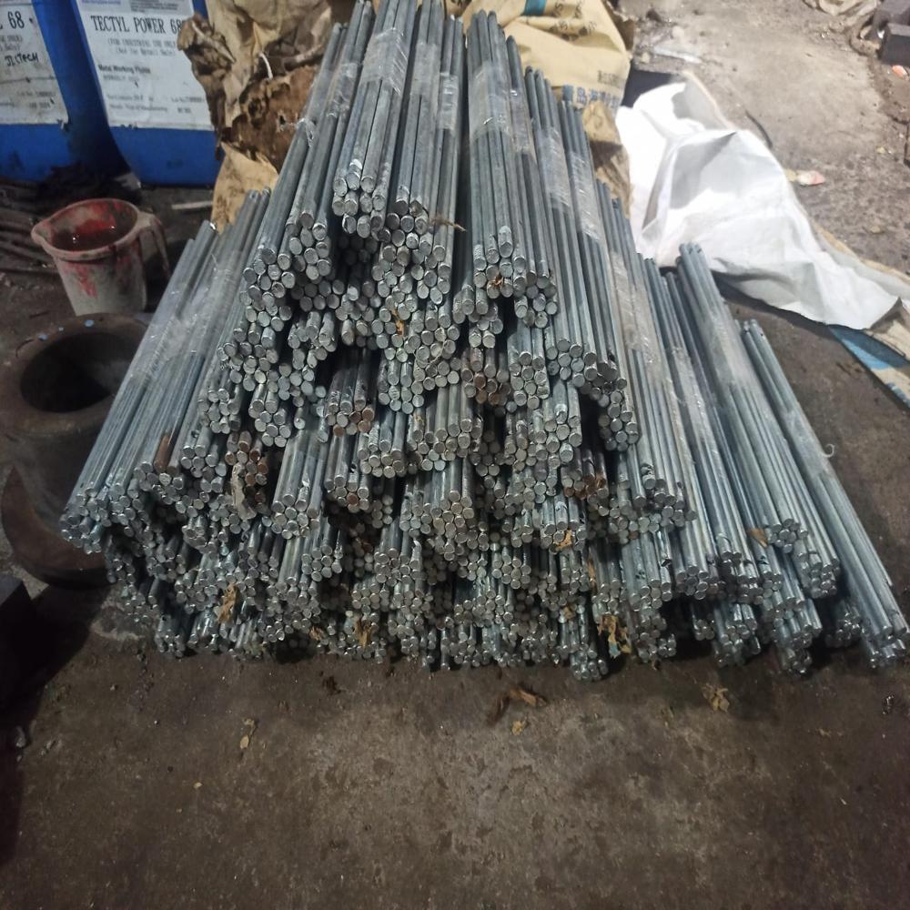 Peg Rod For Pqc, Size: 1000mm - Color: Silver