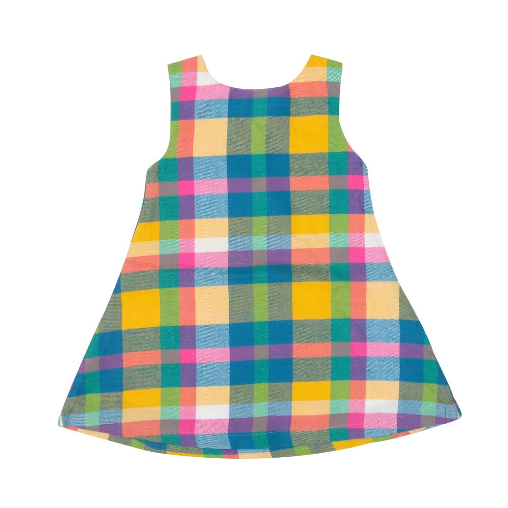 Organic Cotton Shoulder Button Frock