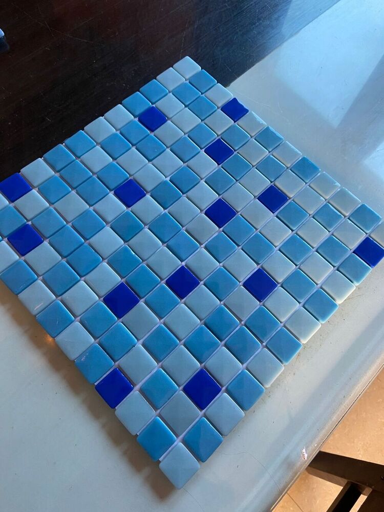 Glass Mosaic Tiles - Pattern: Square Edge