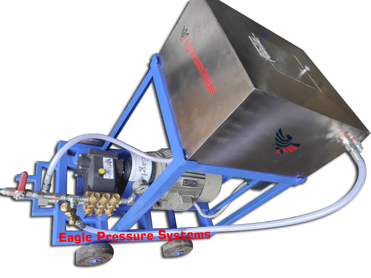 Hydro Testing Pump - Color: Blue