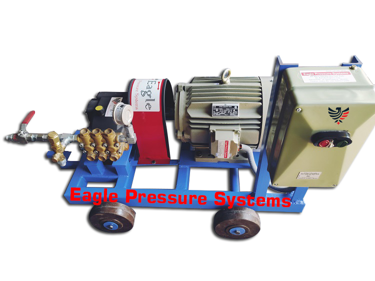 Hydro Testing Pump - Color: Blue