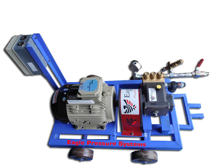 Hydro Testing Pump - Color: Blue