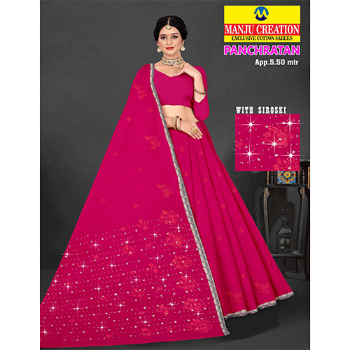 Panchratan Cotton Saree