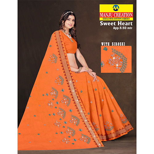 Sweet Heart Cotton Saree
