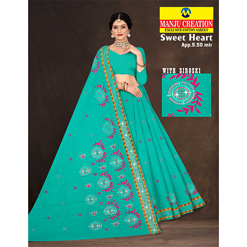 Sweet Heart Cotton Saree