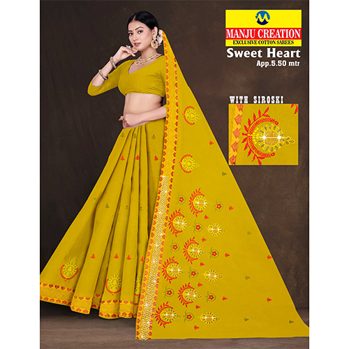 Sweet Heart Cotton Saree