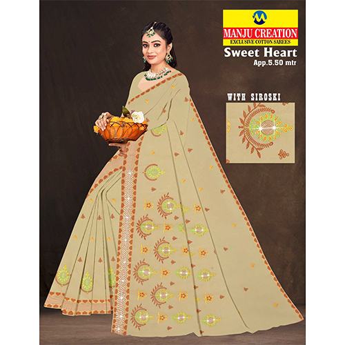 Sweet Heart Cotton Saree