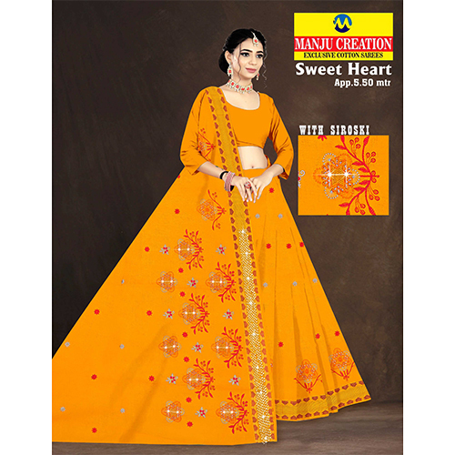 Sweet Heart Cotton Saree