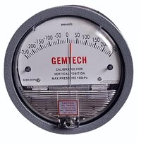 GEMTECH_INSTRUMENTS SERIES G2300 DIFFERENTIAL PRESSURE GAUGE PASCALS ZERO CENTER