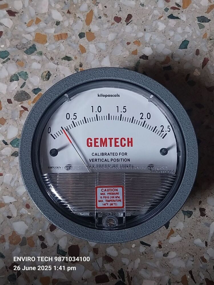 GEMTECH Differential Pressure Gauge Distributor From Patna Bihar