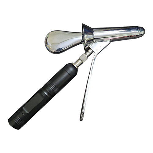Protoscope Rectal Speculum Bright Finish With Frp Optic Illuminator With Led Torch - Features: Durable