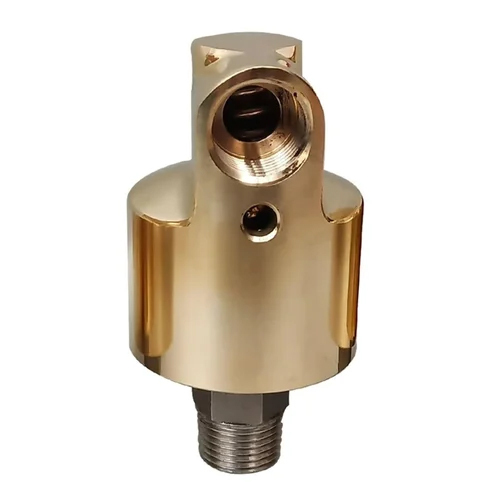 4 Inch Hydraulic Union Rotary Joint - Color: Golden