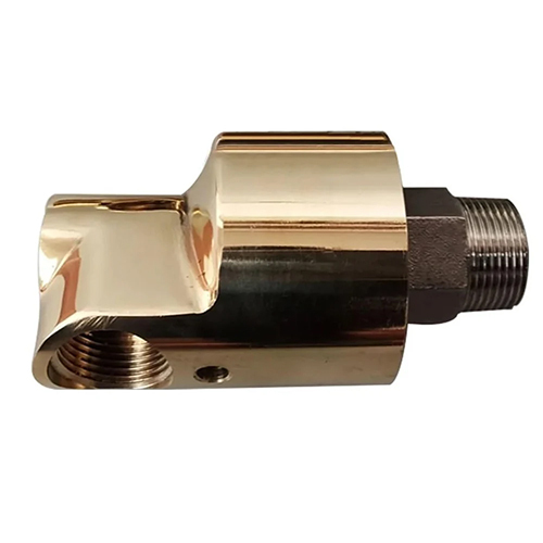 4 Inch Hydraulic Union Rotary Joint - Color: Golden