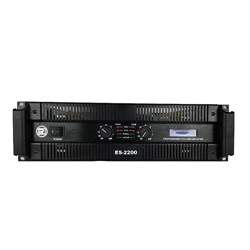 Es-2200 Amplifier - Color: Black