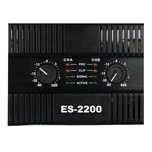 Es2200 Super Quality China Factory Class Td Power Amplifier 8000w For Pro Audio Line Array - Color: Black
