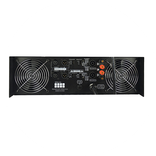 Rf7000 5000w Copper Toriodal Transformer Power Amplifier For Fixed Installation - Color: Black