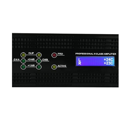 Rf7000 5000w Copper Toriodal Transformer Power Amplifier For Fixed Installation - Color: Black