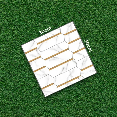 Ceramic White Moroccan Floor and Wall (300x300mm, Matt)