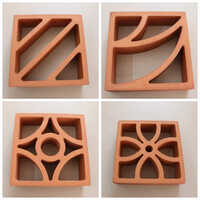 Ceramic Clay Finished Terracotta Jali