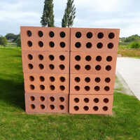 Terracotta 8 Holes Clay Brick