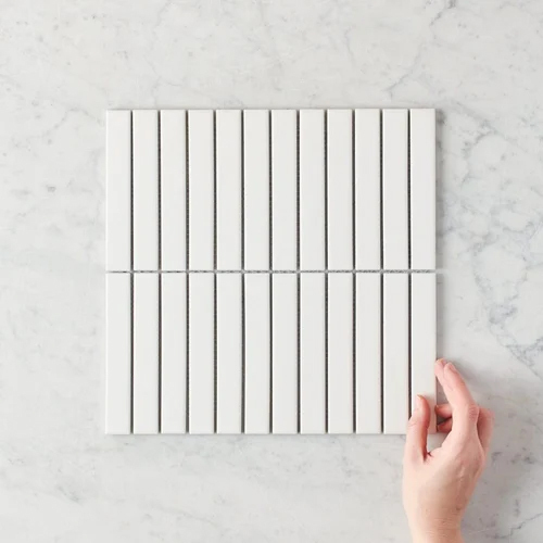White Mosaic Tiles