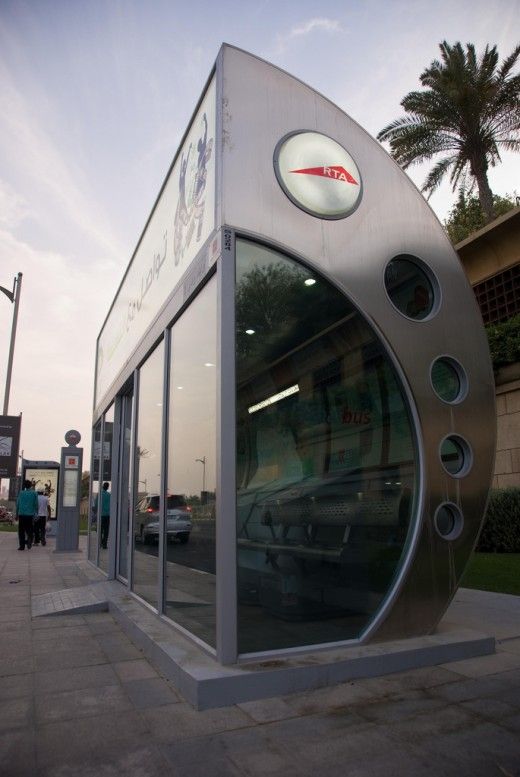 Ss And Glass Bus Stop Shelter