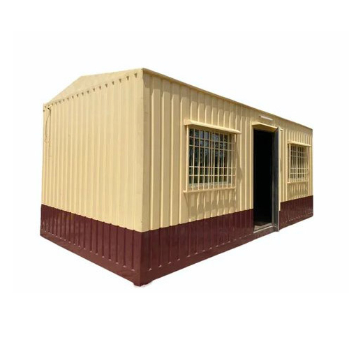 Steel Portable Cabin - 20x12 Feet, Any Color | Durable Steel Design, Robust 30-40 Tonne Load Capacity, Ideal for Office Use