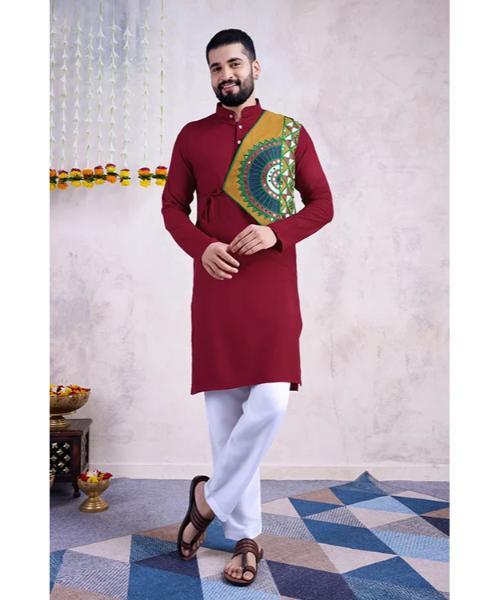 Navratri Festival Men's Kurta For Garba Celebrations