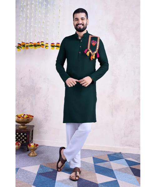 Navratri Festival Men's Kurta For Garba Celebrations