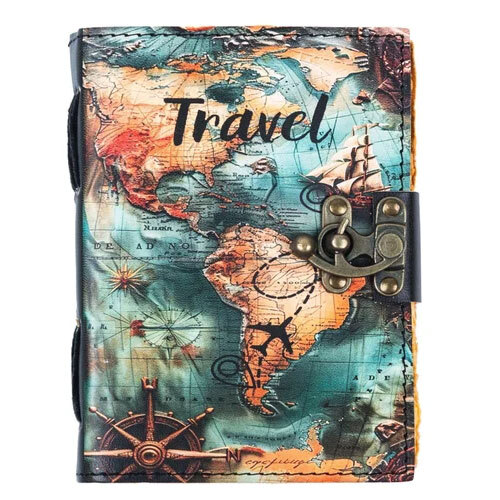 Vintage Leather Journal Diary