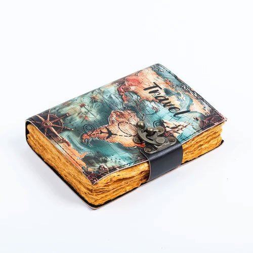 Vintage Leather Journal Diary