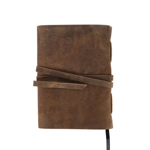 Leather Embossed Journal - Binding: Perfect Binding