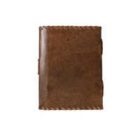 Heart Embossed Leather Journal A5 Unruled