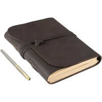 Leather Journal Notebook - Binding: Perfect Binding