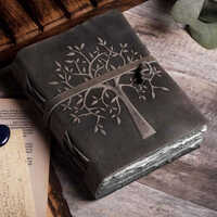 Leather Journal Diaries - Binding: Perfect Binding