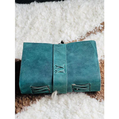 This Idrish Handicrafts Leather Bound Journal Strap Lock
