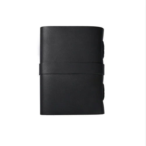 Professional Black Diary - Handmade Leather Journal