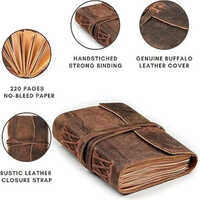Vintage Handmade Leather Journal