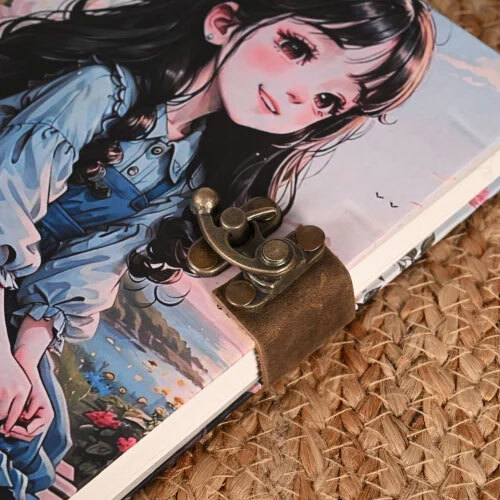 Vintage Lock Diary Journal